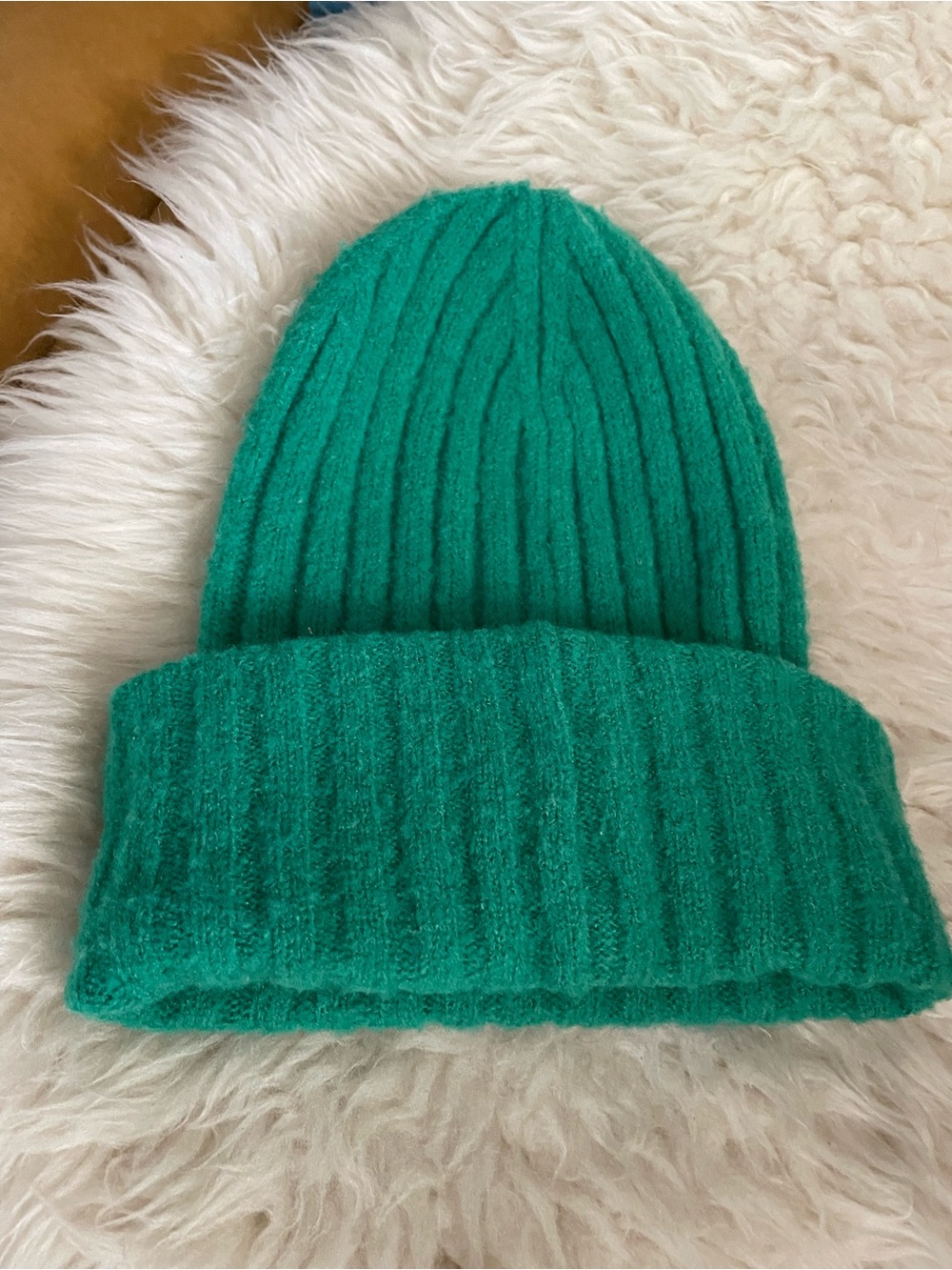 Maeve Anthropologie beanie hat green OS